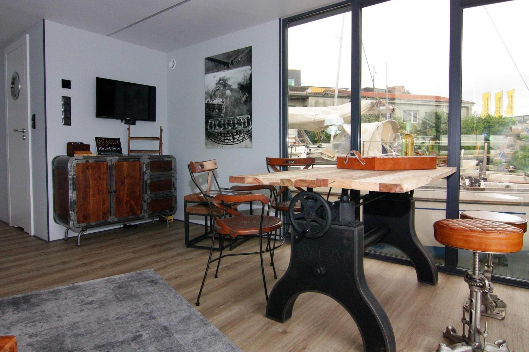 Houseboat Leni Flensburg Hotel Ngoại thất bức ảnh