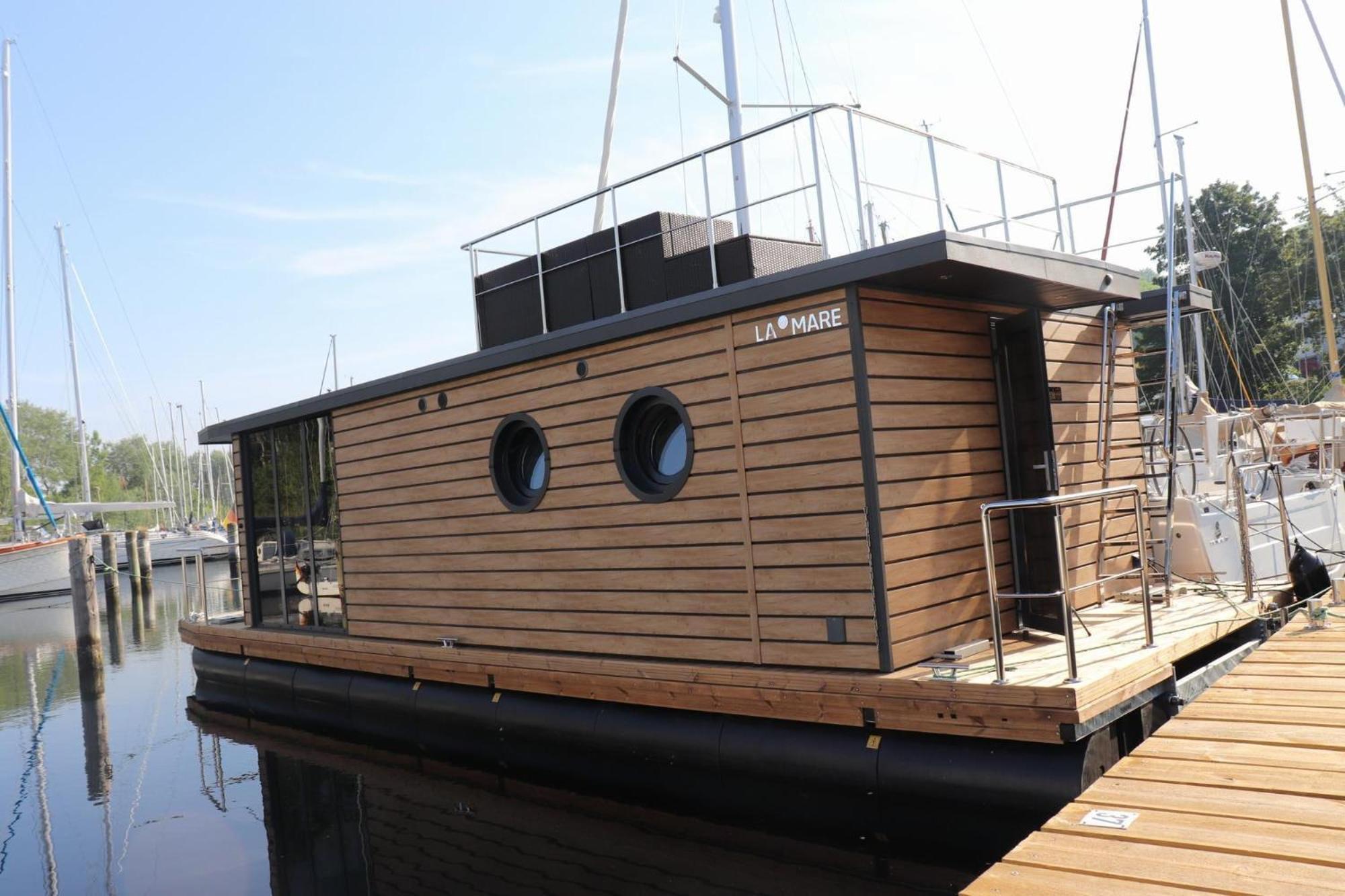 Houseboat Leni Flensburg Hotel Ngoại thất bức ảnh