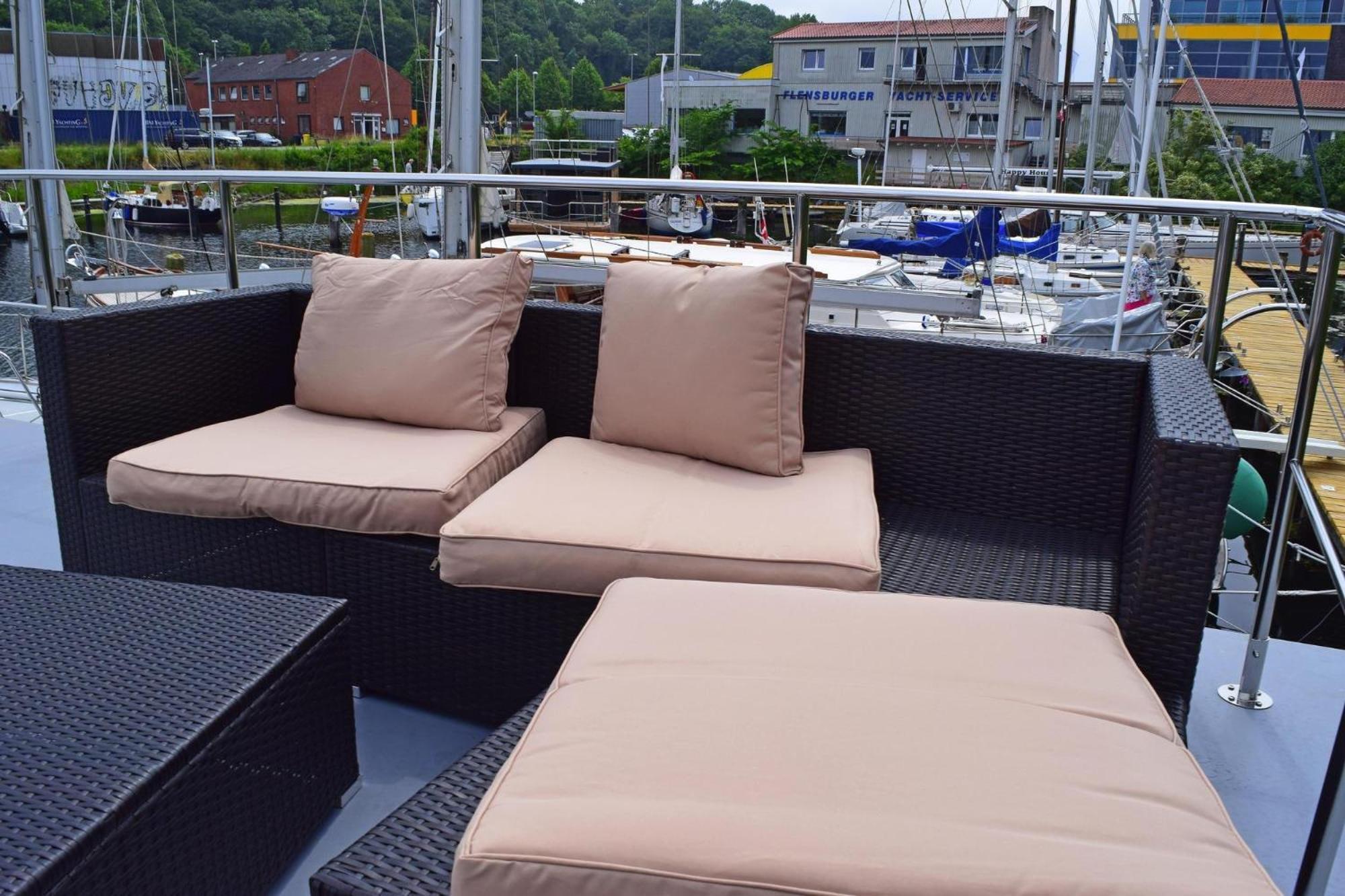 Houseboat Leni Flensburg Hotel Ngoại thất bức ảnh