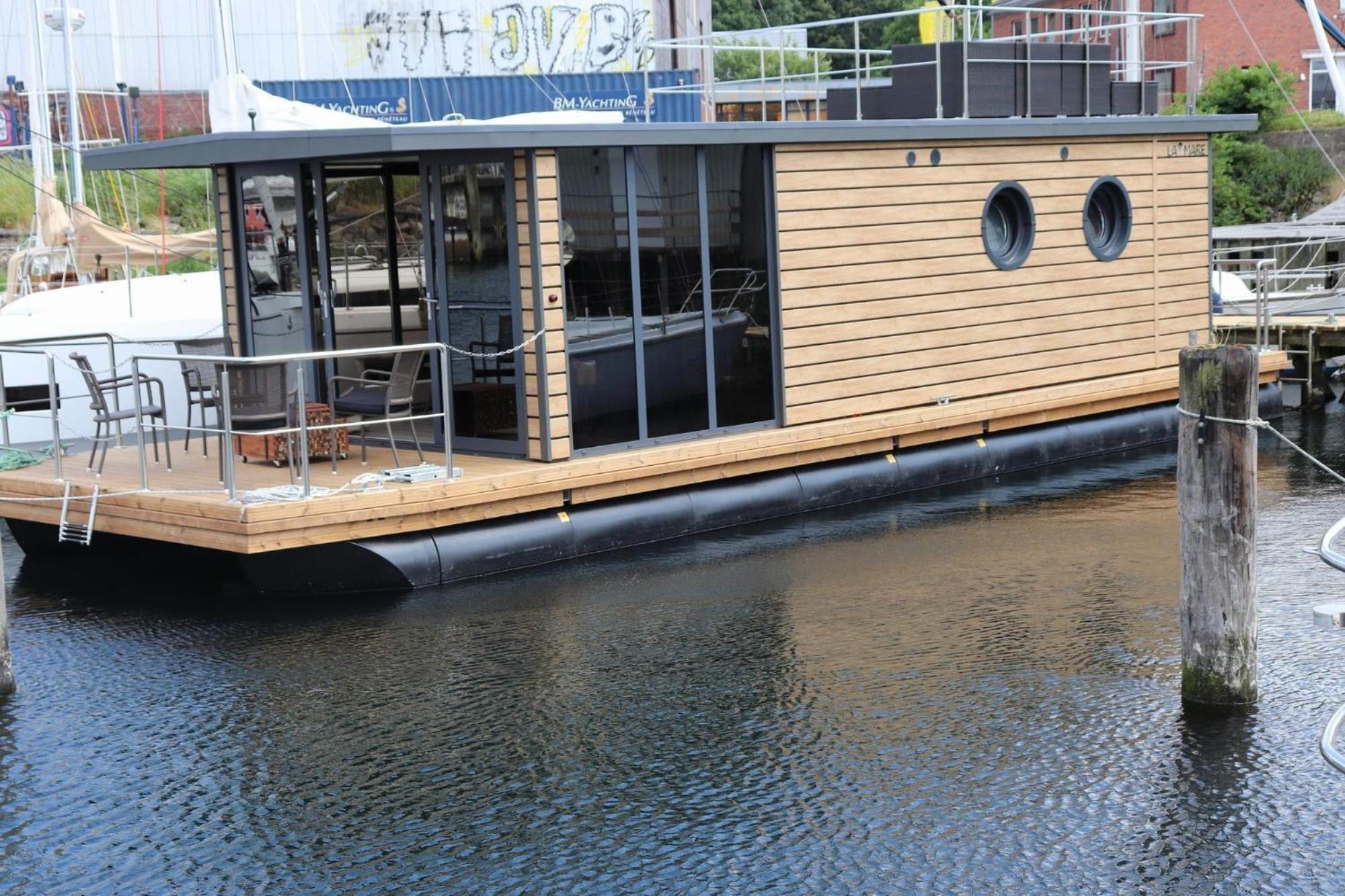 Houseboat Leni Flensburg Hotel Ngoại thất bức ảnh