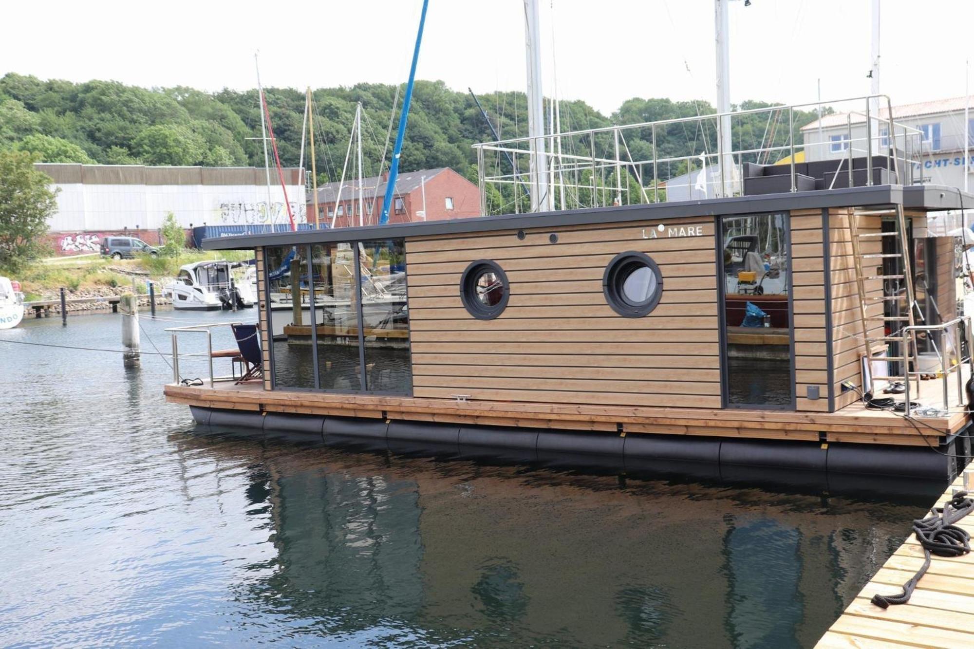 Houseboat Leni Flensburg Hotel Ngoại thất bức ảnh