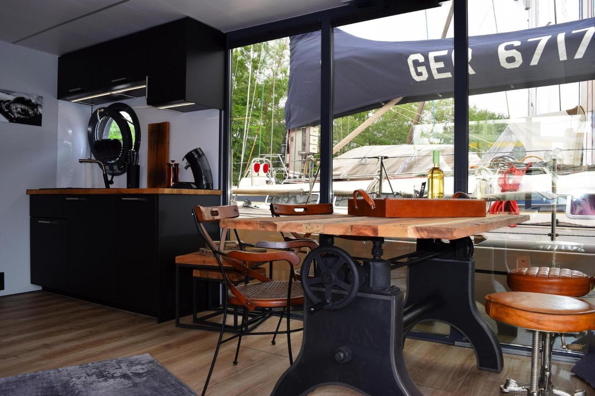 Houseboat Leni Flensburg Hotel Ngoại thất bức ảnh