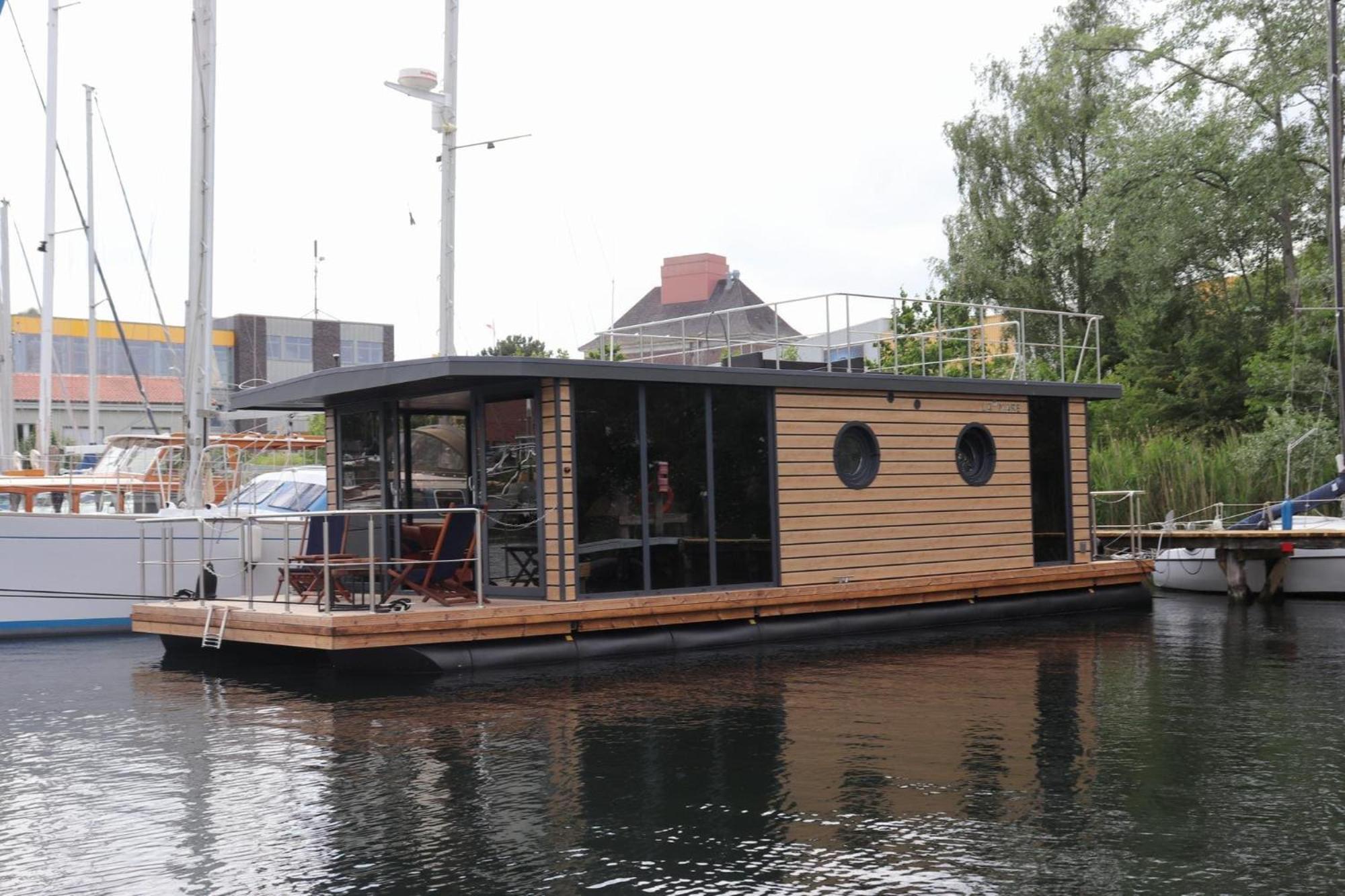 Houseboat Leni Flensburg Hotel Ngoại thất bức ảnh