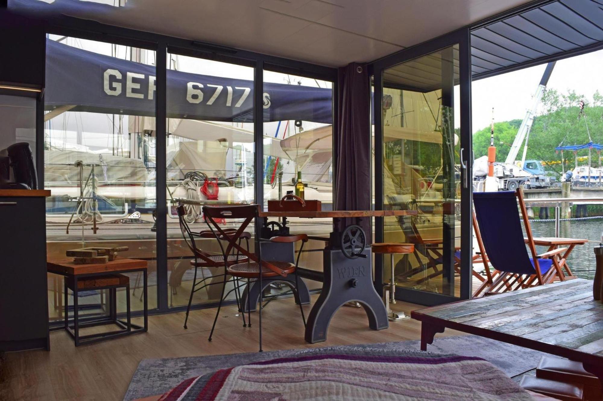 Houseboat Leni Flensburg Hotel Ngoại thất bức ảnh