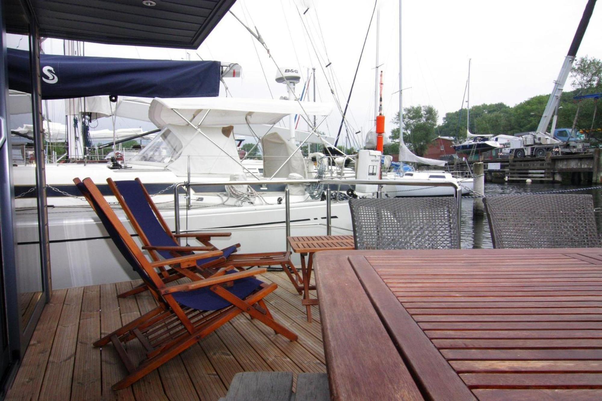 Houseboat Leni Flensburg Hotel Ngoại thất bức ảnh