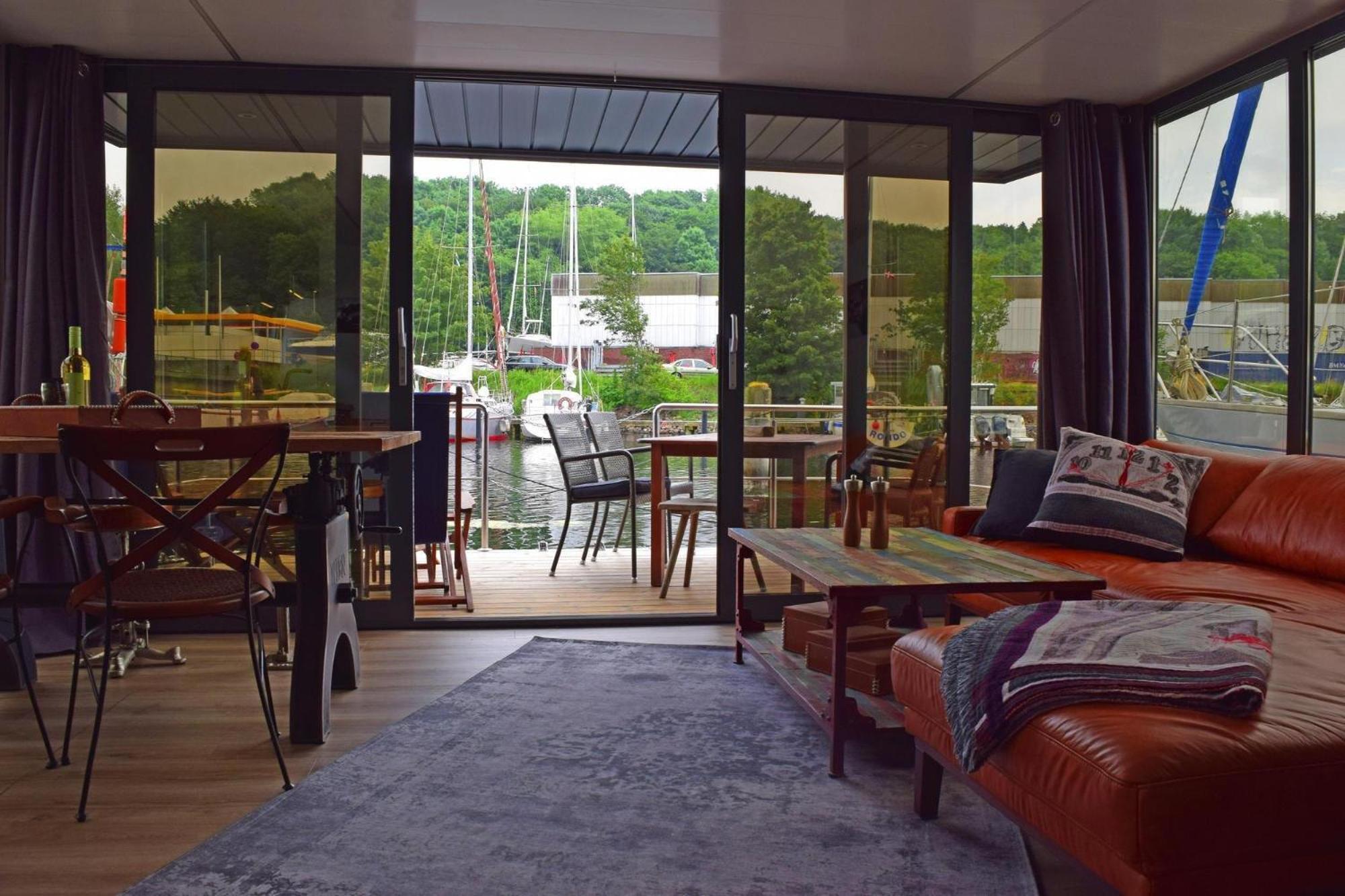 Houseboat Leni Flensburg Hotel Ngoại thất bức ảnh